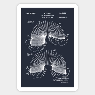 Slinky Patent 1946 Sticker